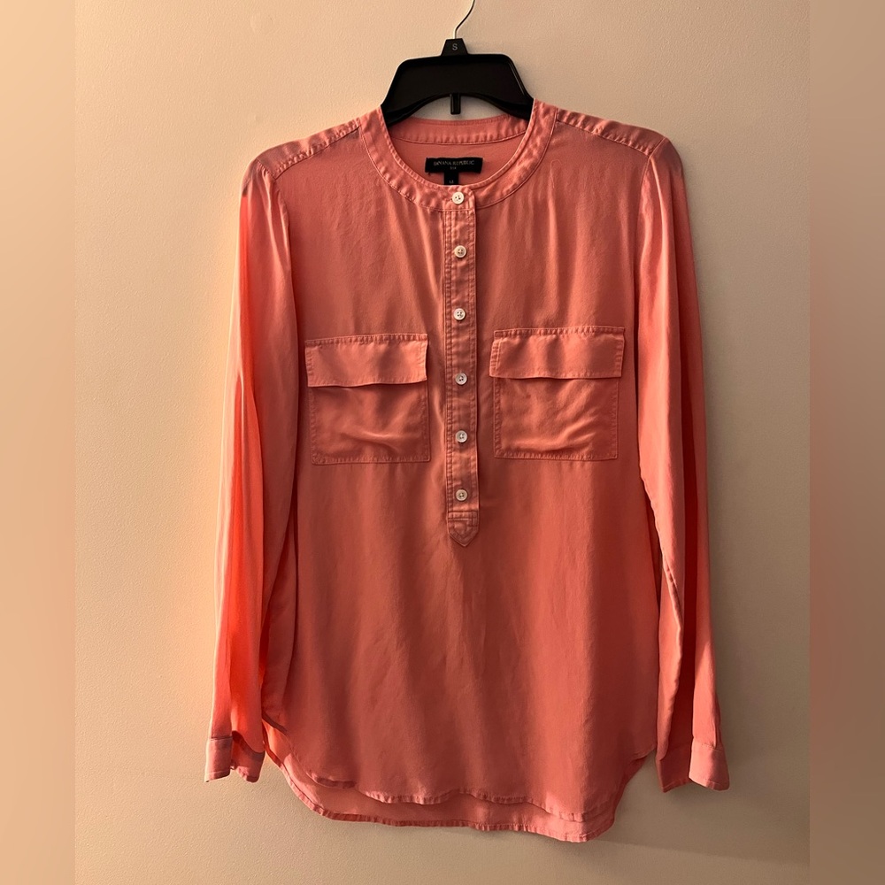 Banana Republic Pink Blouse